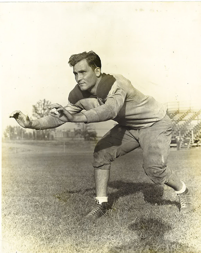 Tommy McCormick at La Salle College in 1941
